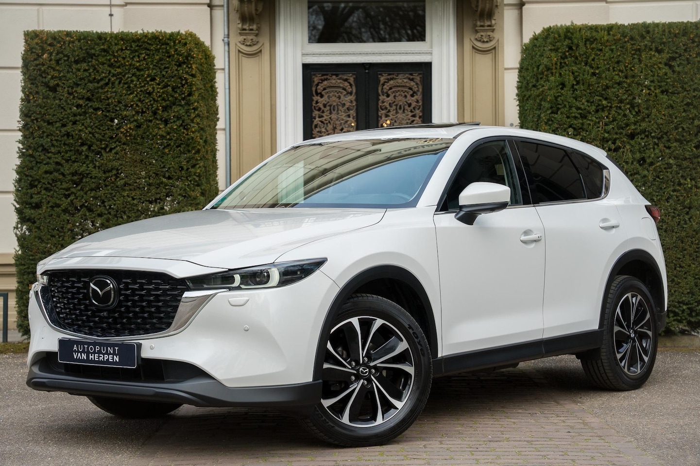 Mazda CX-5 - 2.5 e-SkyActiv-G M Hybrid 194 Exclusive-Line PANO | LEDER | 360 CAM | ADAPTIVE | FULL OPTI - AutoWereld.nl