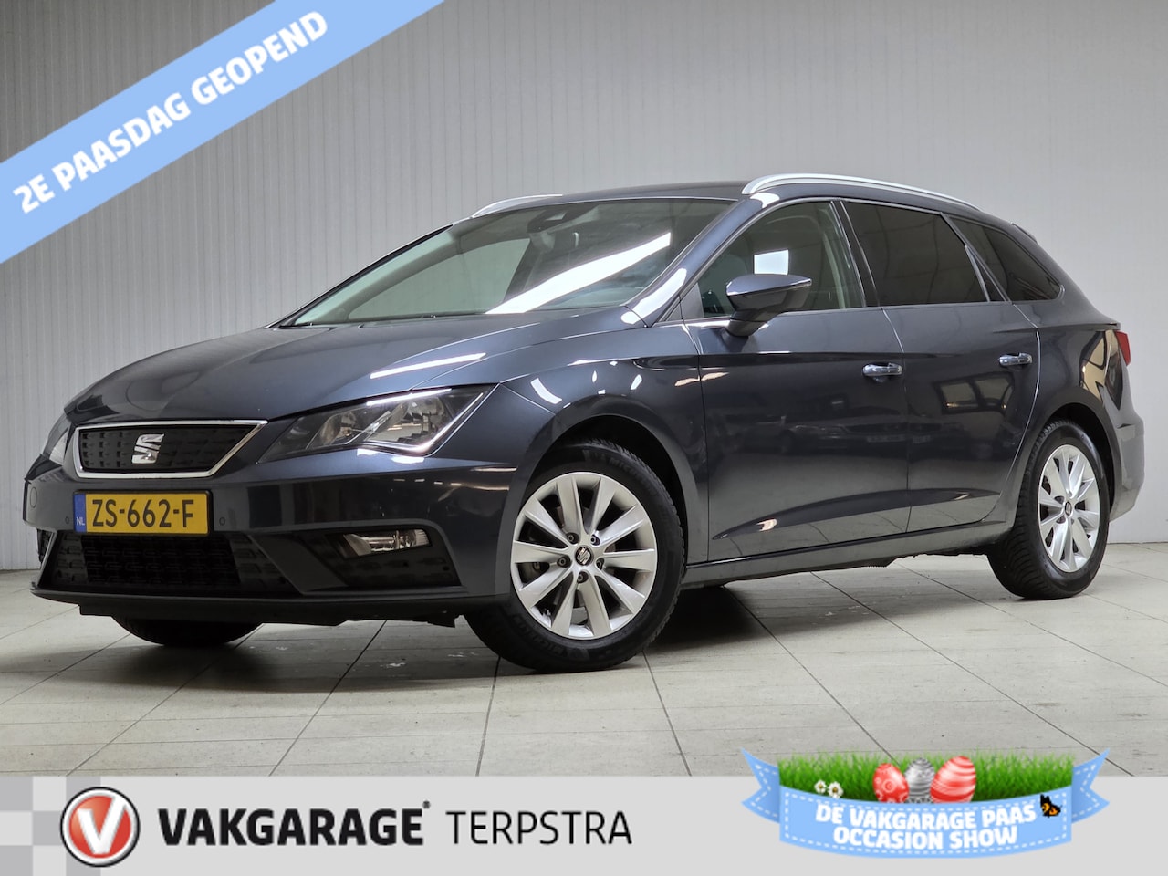 SEAT Leon ST - 1.0 EcoTSI Style Business Intense/ Facelift/ Lane-Assist./ 16'' LMV/ Keyless/ Navi/ Clima/ - AutoWereld.nl