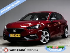 SEAT Leon - 1.0 TSI FR/ Virtual Cockpit/ 17'' LMV/ LED koplampen/ Sportstoelen/ Apple + Android/ Zwart