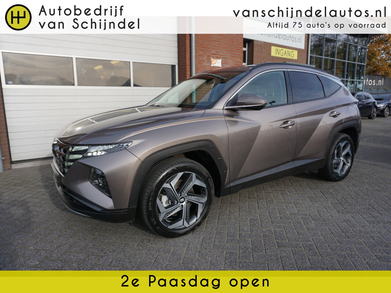 Hyundai Tucson - 1.6 T-GDI PHEV 4WD FULL LED CAMERA STOELVERWARMING NAVI ANDROID/APPLECARPLAY 19INCH ADAPTI - AutoWereld.nl