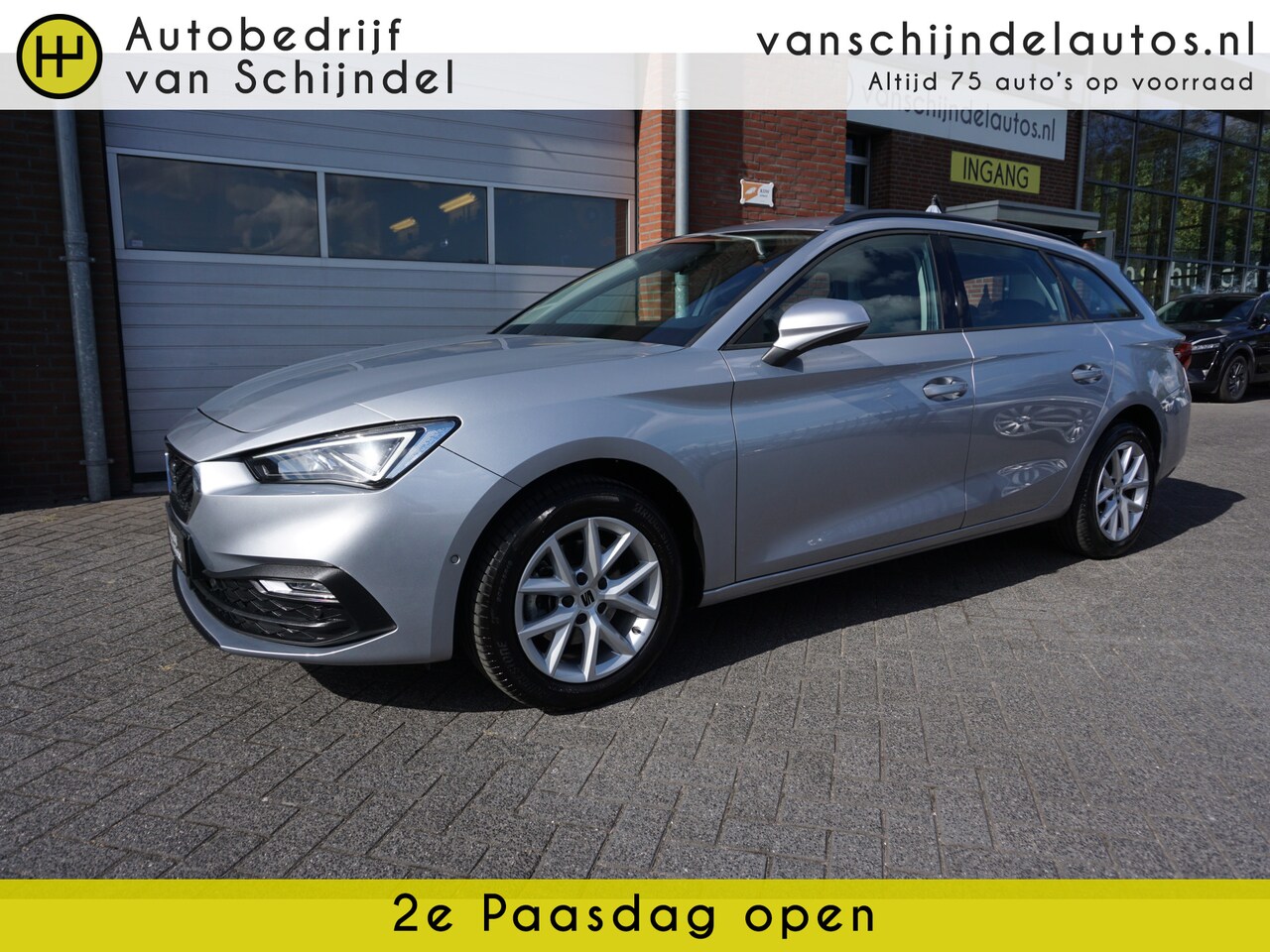 SEAT Leon Sportstourer - 1.0 E-TSI 111PK AUTOMAAT STYLE CAMERA FULL LED DIGITALE COCKPIT ANDROID/APPLECARPLAY NAVI - AutoWereld.nl