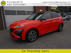 Hyundai Kona - 1.0 T-GDI N LINE KEURIGE NETTE STAAT ORIGINEEL NL DEALER ONDERHOUDEN CAMERA STOELKOELING+V