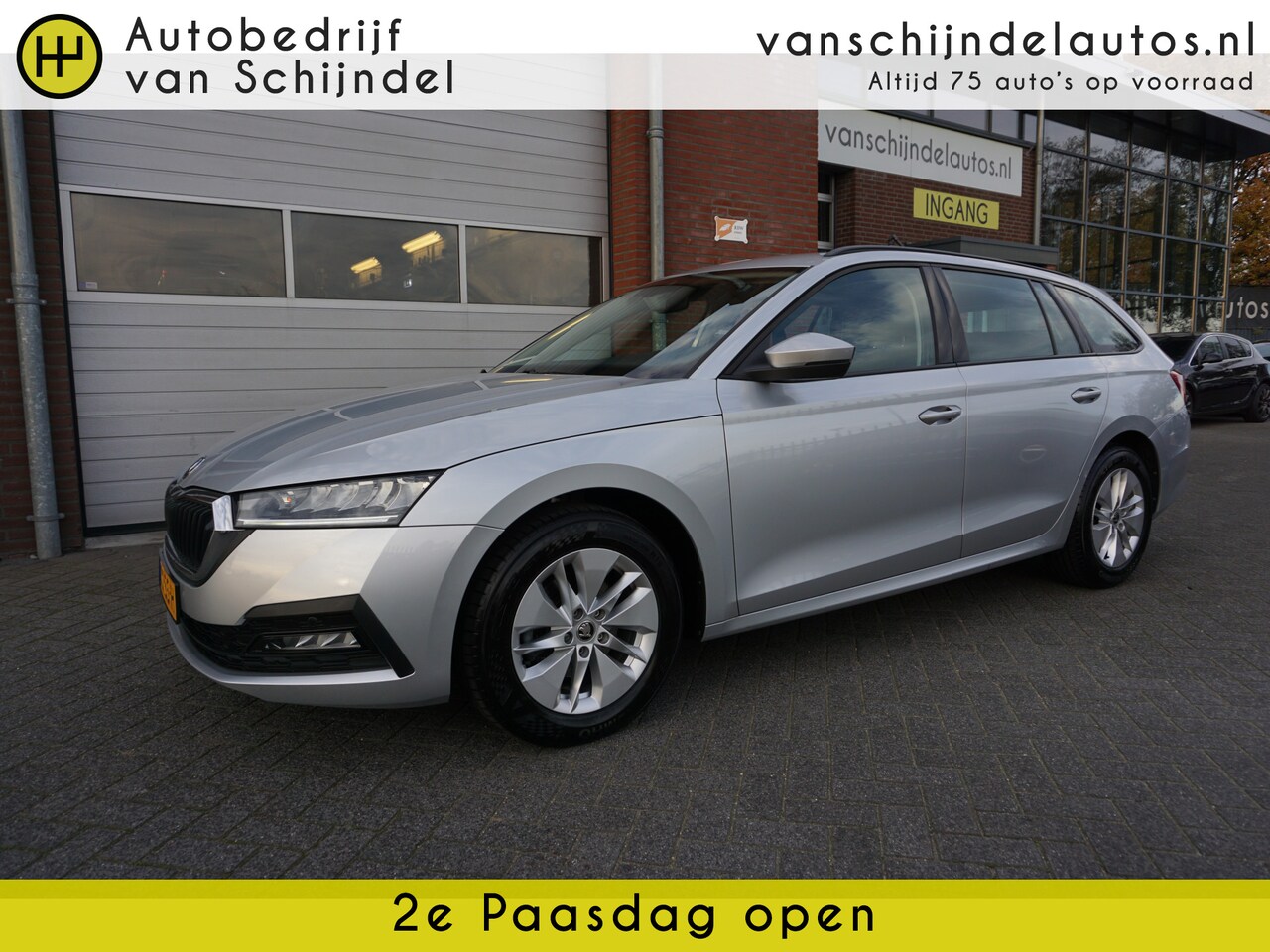 Skoda Octavia Combi - 1.5 E-TSI 150PK E-TECH ACT AUG 2022 CAMERA FULL LED ANDROID/APPLECARPLAY NAVI CLIMA CRUISE - AutoWereld.nl