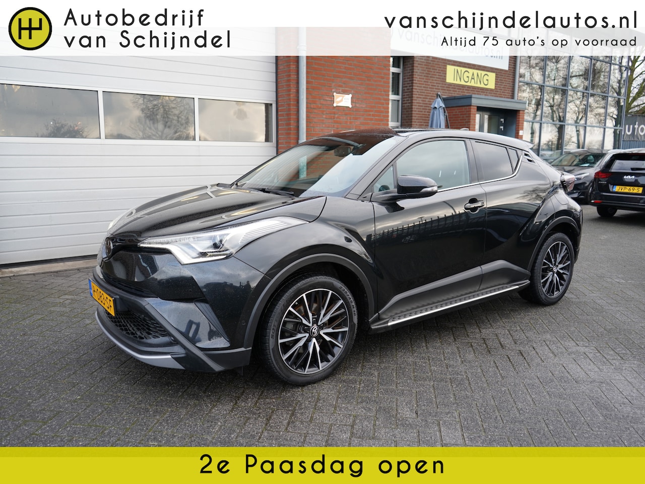 Toyota C-HR - 1.2 Style LUXE! TREKHAAK - CAMERA - NAVI - STOELVERWARMING - HALF LEDER - PARKEERSENSOREN - AutoWereld.nl
