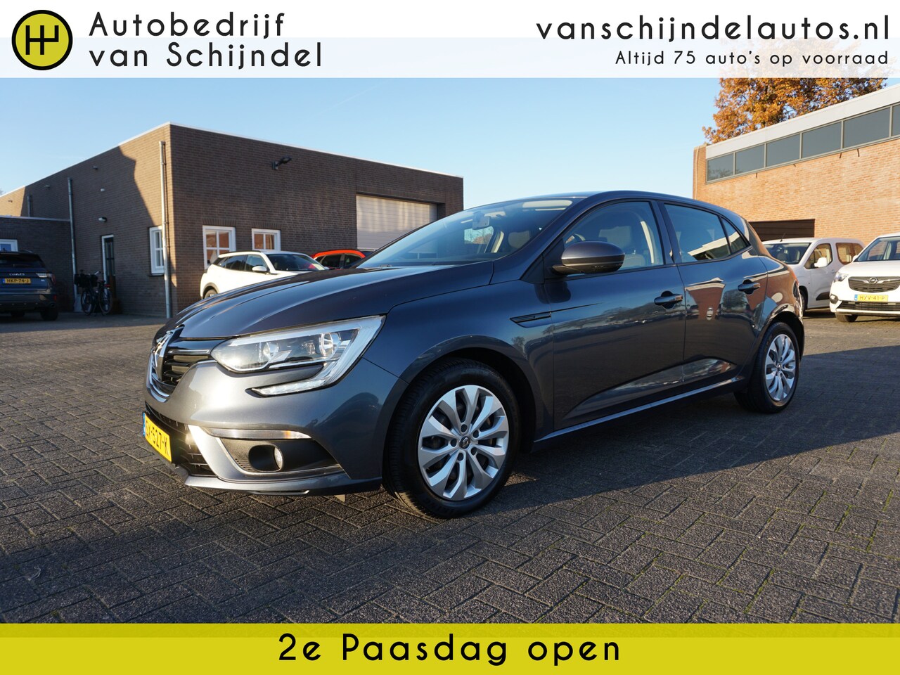 Renault Mégane - 1.5 DCI PERFECT ONDERHOUDEN! AIRCO CRUISECONTROL BLUETOOTH RADIO CD AUX USB ELECTR.RAMEN-S - AutoWereld.nl