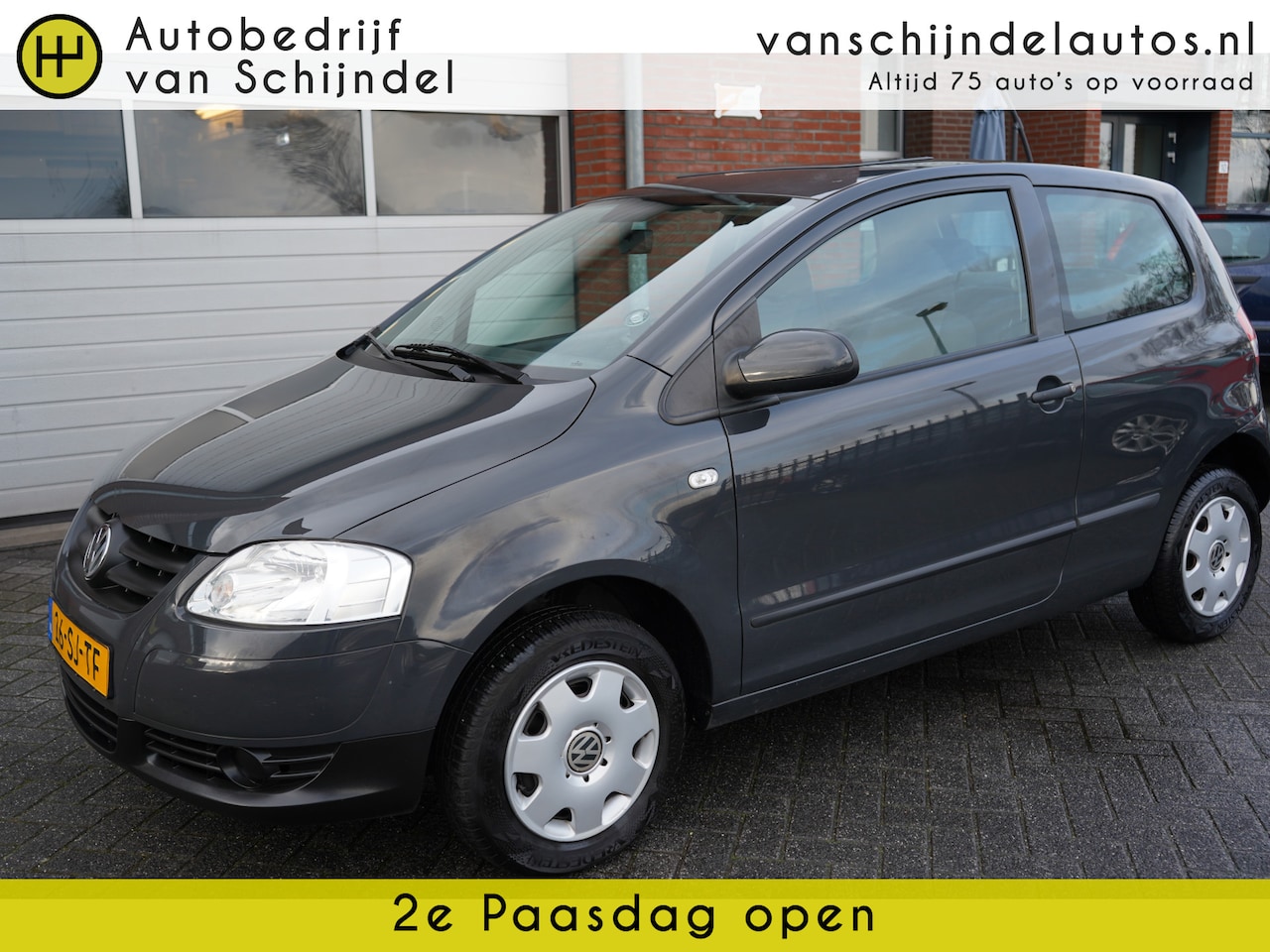 Volkswagen Fox - 1.4 75PK TRENDLINE ORIGINEEL NEDERLANDS MET NIEUWE APK! SCHUIF-KANTELDAK 4X PERF ALL SEASO - AutoWereld.nl