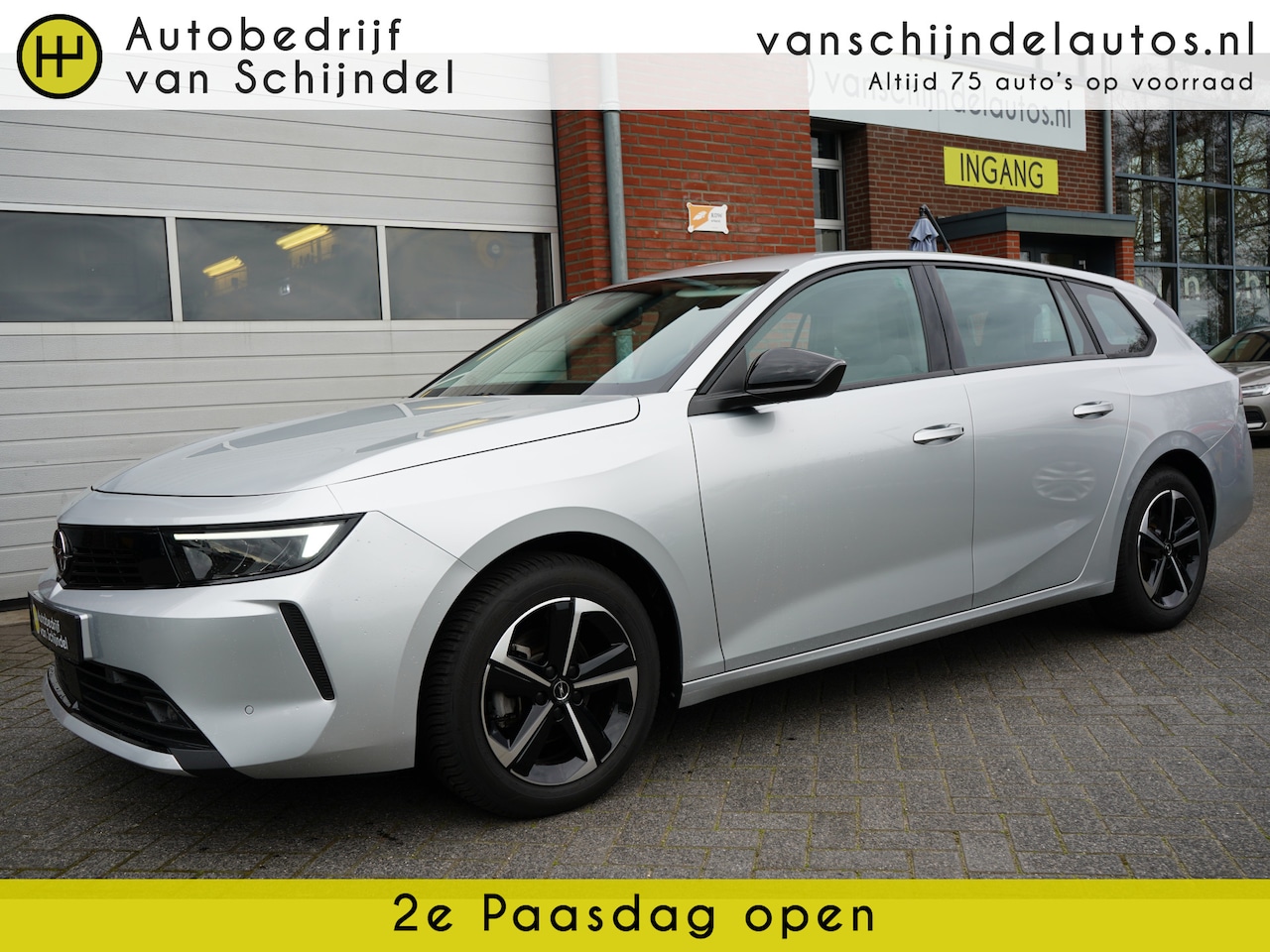 Opel Astra Sports Tourer - 1.2 TURBO EDITION SPORT APRIL 2024 KEURIGE NETTE STAAT NAVIGATIE ANDROID/APPLECARPLAY ADAP - AutoWereld.nl