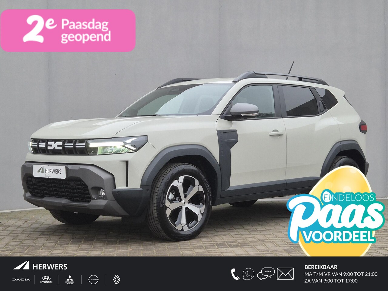 Dacia Duster - 1.6 Hybrid 140 Journey Automaat / Fabrieksgarantie tot 04-2028 / Pack parking / Pack Winte - AutoWereld.nl