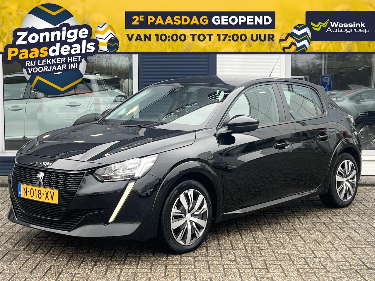 Peugeot e-208 - EV 50kWh 136pk Active | Cruise control | Climate conrol | LED | Key-less | Apple CarPlay | - AutoWereld.nl