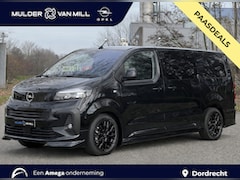 Opel Vivaro Electric - L3 75 kWh 136pk DC | Dubbele Cabine | STX SPORT | Lederen bekleding STX | STX Pakket | Dak