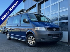 Volkswagen Transporter - 2.5 TDI 340 | 130pk | 5-cilinder | Dubbel Cab 6-persoons | Airco | Trekhaak | APK Okt 26 |