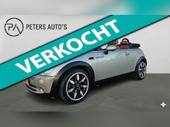 MINI Cabrio - 1.6 Cooper Sidewalk/Leder/Stoelverwarming/Xenon
