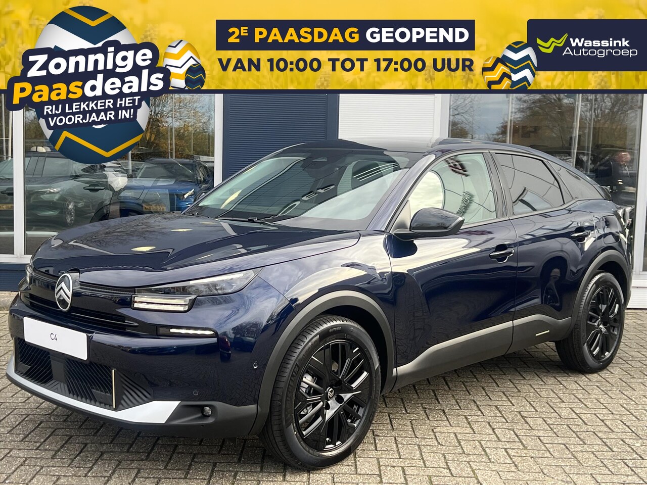 Citroën C4 - 1.2 Hybrid 145pk e-DCS6 Max | Navigatie | Camera | Parkeersensoren | Cruise Control | Clim - AutoWereld.nl