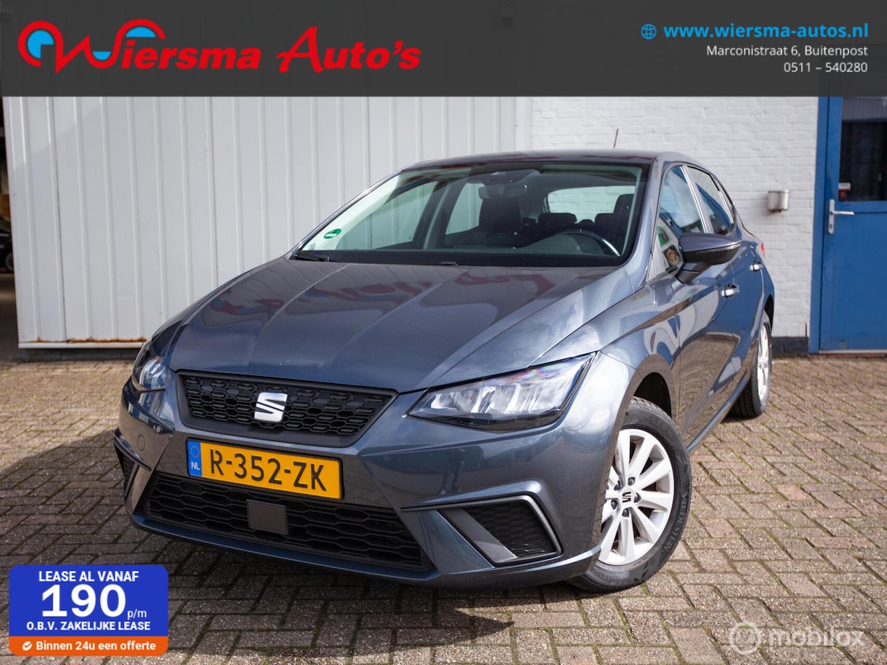 SEAT Ibiza - 1.0 EcoTSI Style|Carplay|Adapt.Cruise|Clima|Led verl.| - AutoWereld.nl