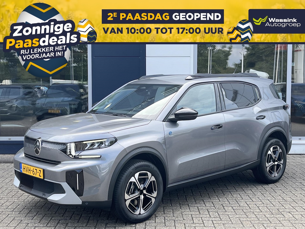 Citroën Ë-C3 Aircross - EV 44kWh 113pk Max | Navigatie | Climate control | Cruise control | Parkeer camera | Apple - AutoWereld.nl