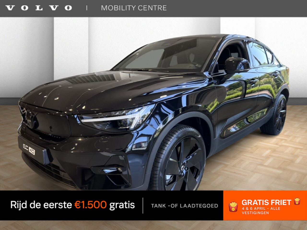 Volvo EC40 - Extend. Ultra Black Ed. 82 kWh | DEMO | 20" LMV | Lighting Pack - AutoWereld.nl