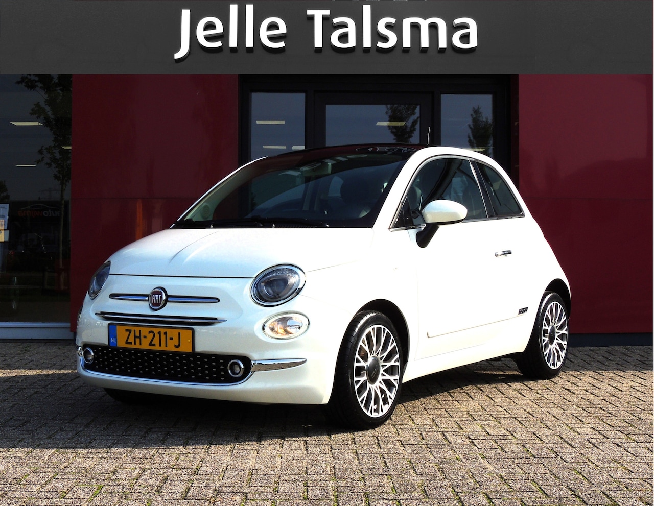 Fiat 500 - TwinAir Turbo Lounge 81PK | 16" velgen | Navigatie | Cruise Controle | Parkeersensoren - AutoWereld.nl