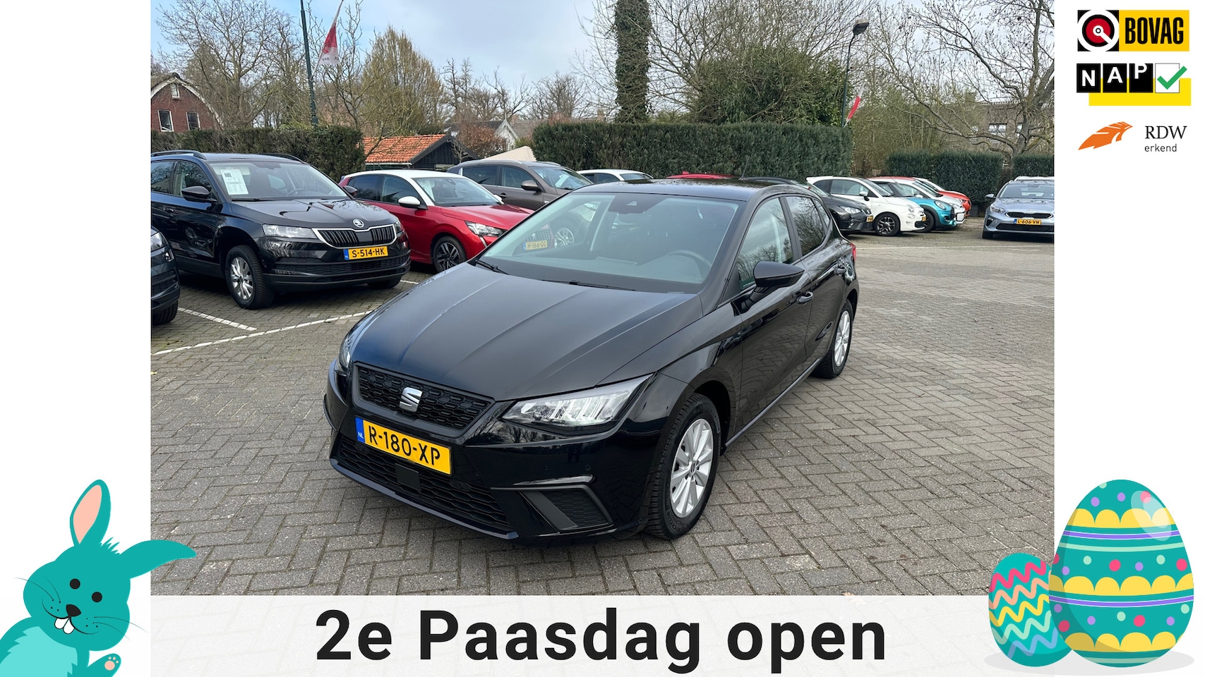 SEAT Ibiza - 1.0 EcoTSI Style Business Connect 1.0 EcoTSI Style Business Connect , carplay , pdc voor en achter - AutoWereld.nl
