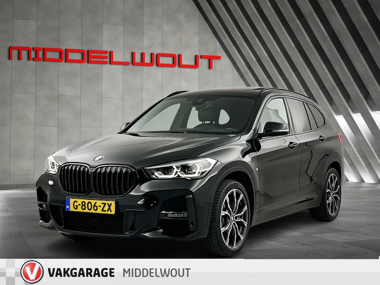 BMW X1 - sDrive20i 192 PK Aut. M-Sport/Pano/Camera/19"/Head up/Leder - AutoWereld.nl