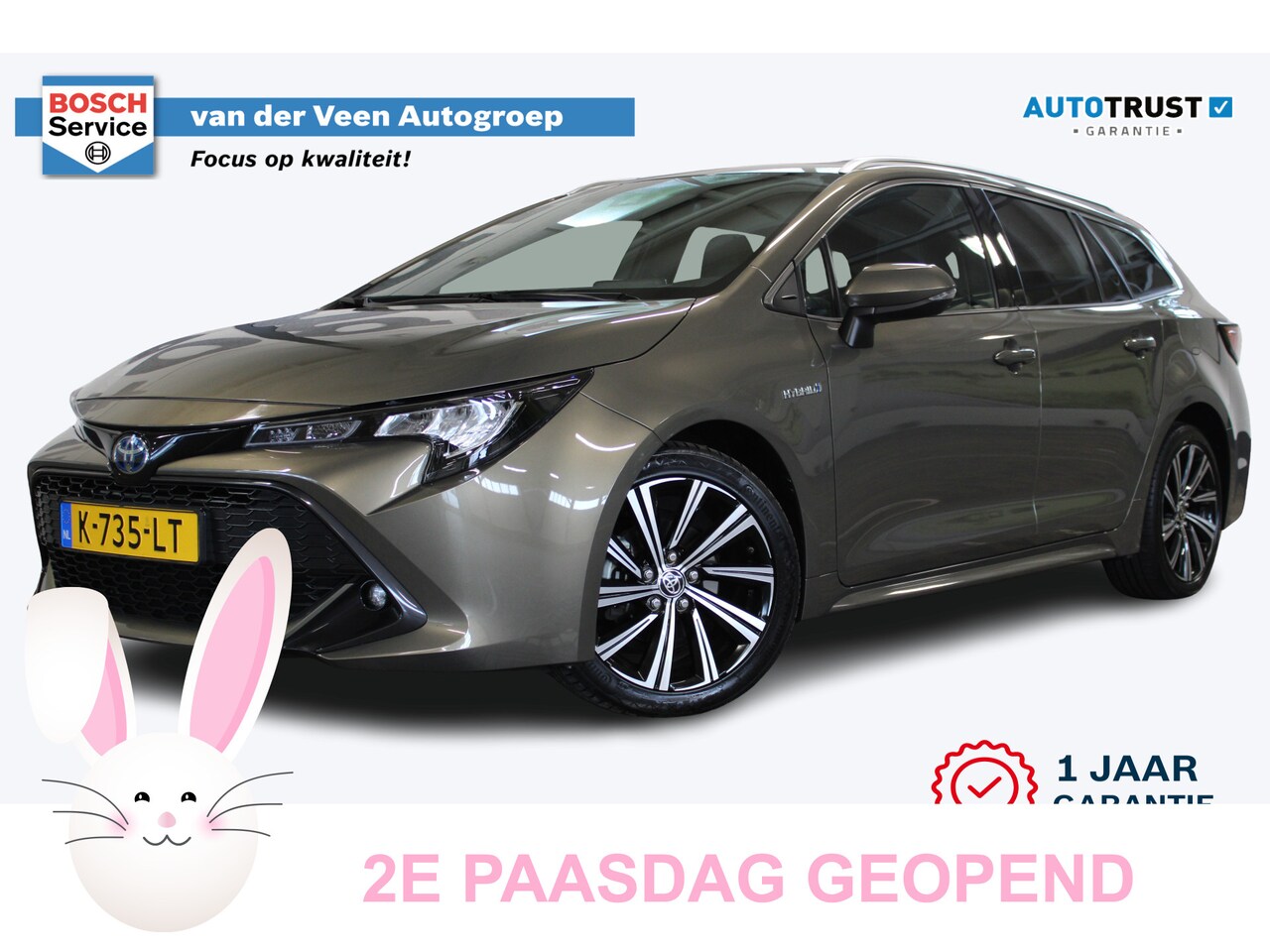 Toyota Corolla Touring Sports - | 1.8 Hybrid Business Plus | Incl. 12 maanden garantie | Navigatie | Cruise control | Appl - AutoWereld.nl