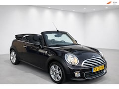 MINI Cabrio - 1.6 One Chili, airco, pdc, stoelverwarming, Iced Chocolate Brown, lichtmetaal, all season