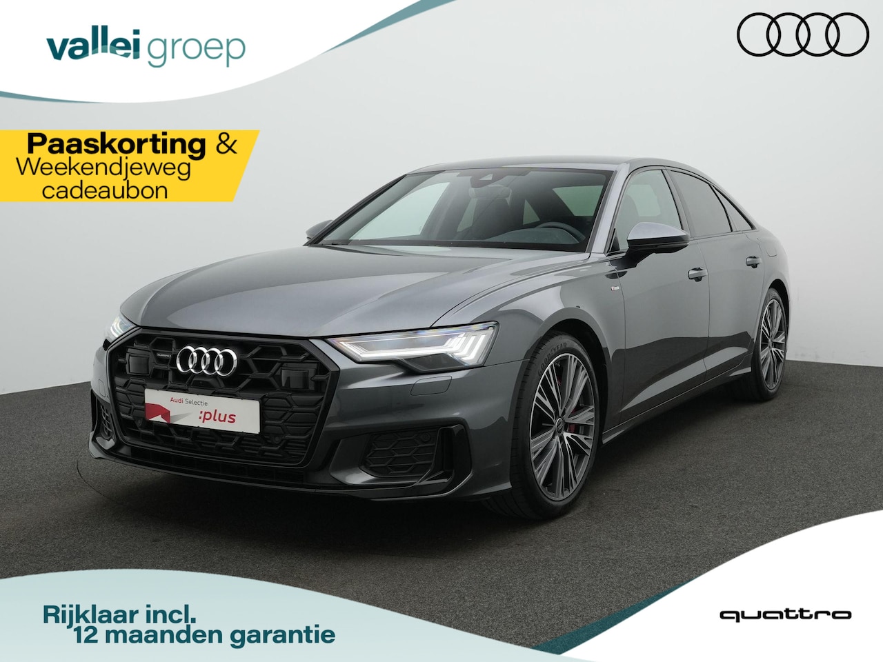 Audi A6 Limousine - 55 TFSI e Quattro S edition Competition / S-Line | Demperregeling | Sportstoelen Plus | Ge - AutoWereld.nl