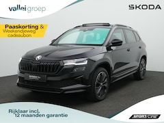Skoda Karoq - 1.5 TSI ACT 150 pk DSG Sportline | Panoramadak | Leder | Geheugenstoelen | Adaptief onders