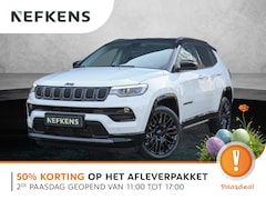 Jeep Compass - 4XE 240pk S Automaat | Plug-in Hybrid | LEER | Stoelverwarming | 19'' LM velgen | Camera |