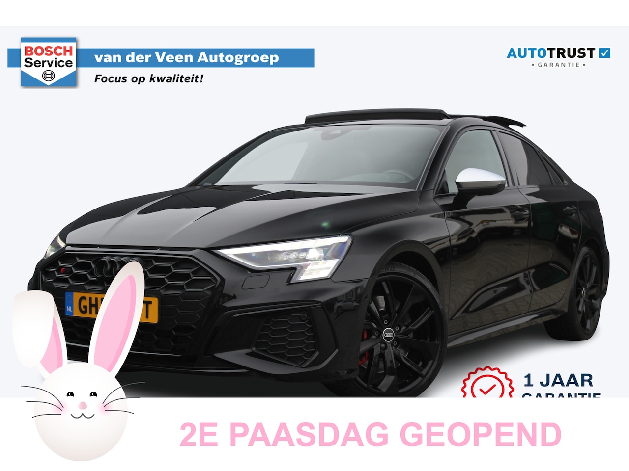 Audi S3 - Limousine 2.0 TFSI quattro S3 Edition One | Incl. 12 maanden garantie | Schuif/kantel dak - AutoWereld.nl