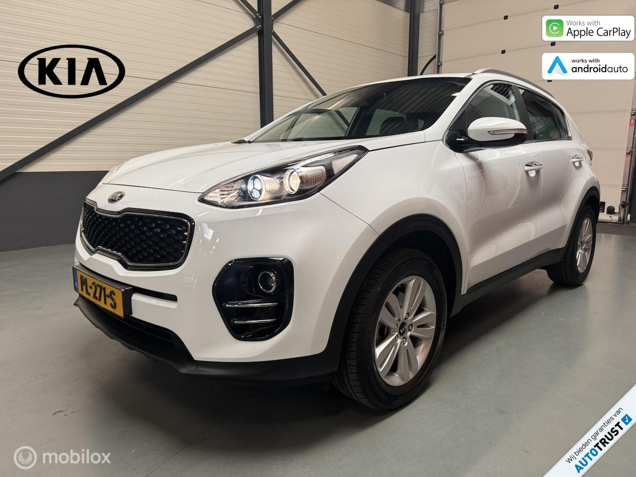 Kia Sportage - 1.6 GDI DynamicLine Leer|1e Eig|Nieuwstaat! - AutoWereld.nl