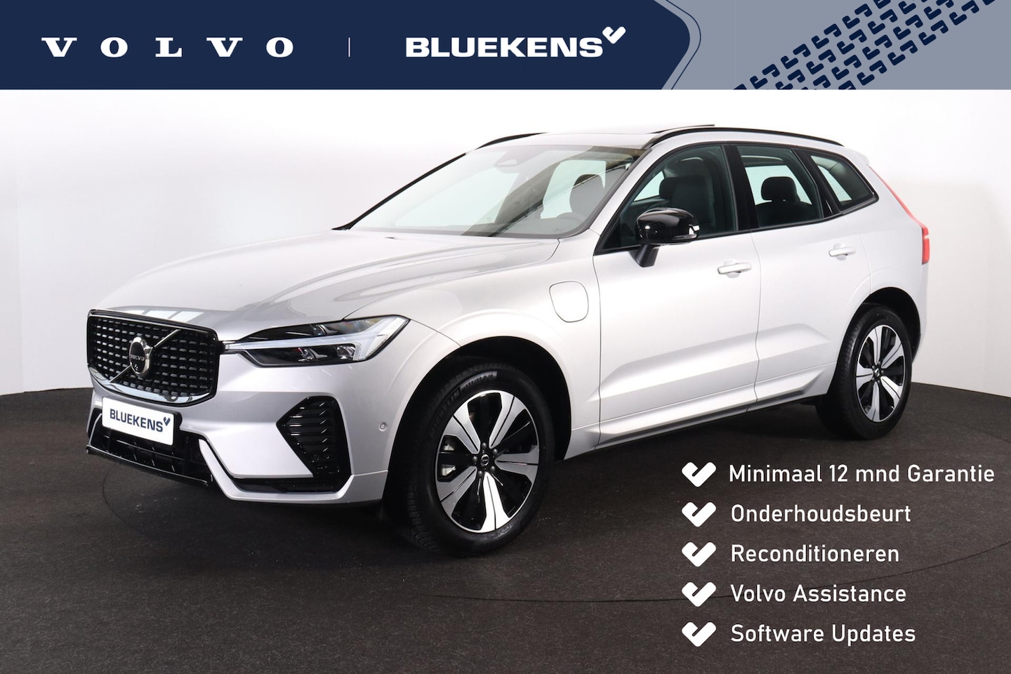 Volvo XC60 - T6 Recharge AWD Plus Dark - Panorama/schuifdak - IntelliSafe Assist & Surround - 360º Came - AutoWereld.nl