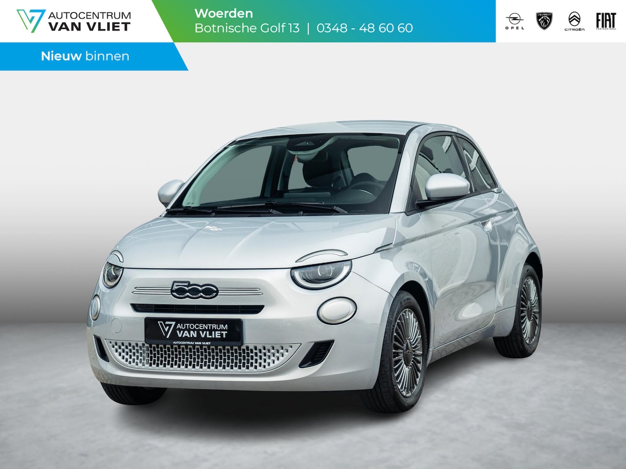 Fiat 500 - Hybrid Torino Launch Edition | Clima | Carplay | PDC | Priv Glass | Celestial Blue - AutoWereld.nl