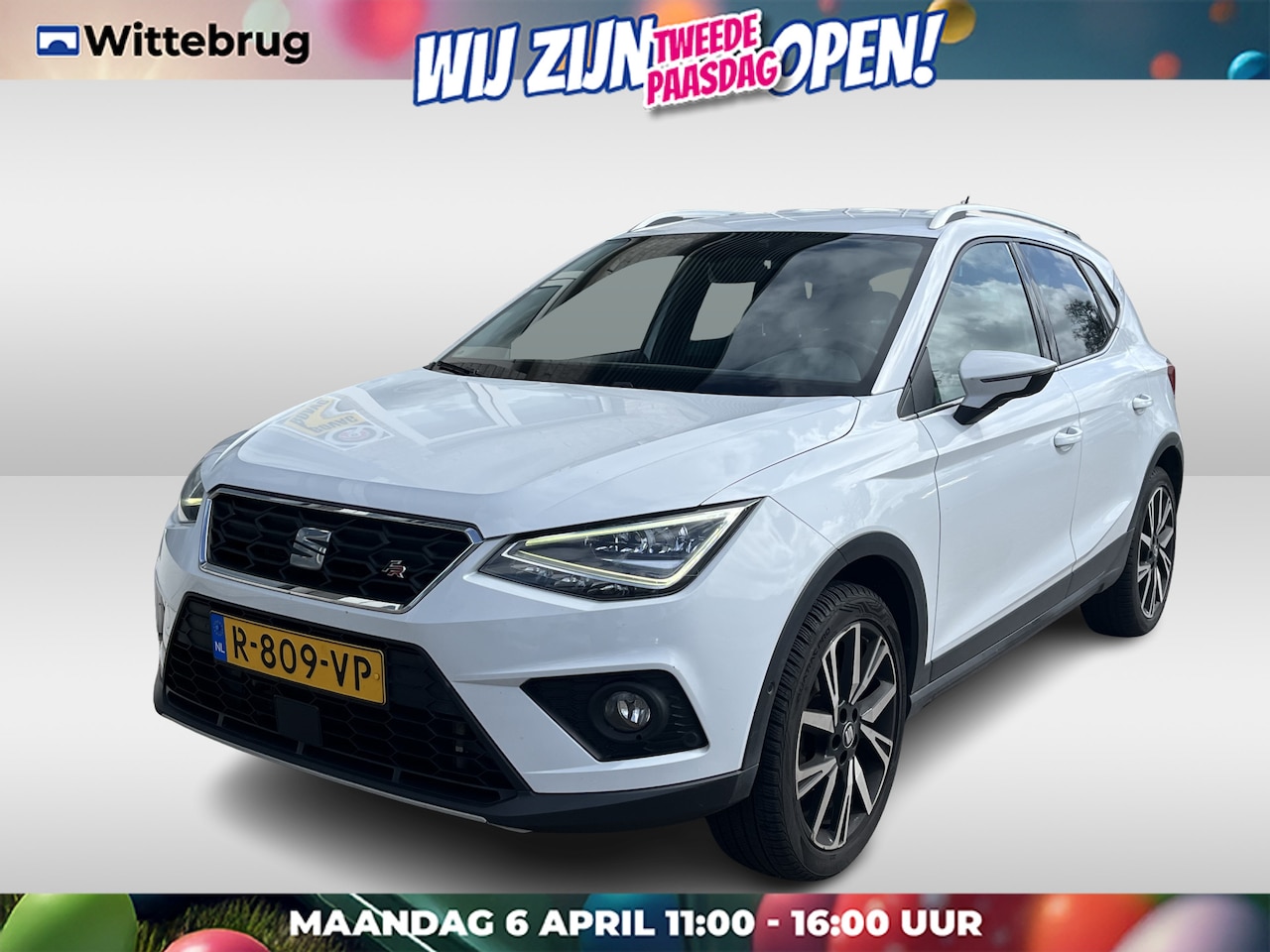 SEAT Arona - 1.0 TSI FR / AUTOMAAT/ TREKHAAK/ CRUISE/ PARKEER SENSOREN V+A/ CAMERA/ FULL LINK/ RIJ-MODI - AutoWereld.nl