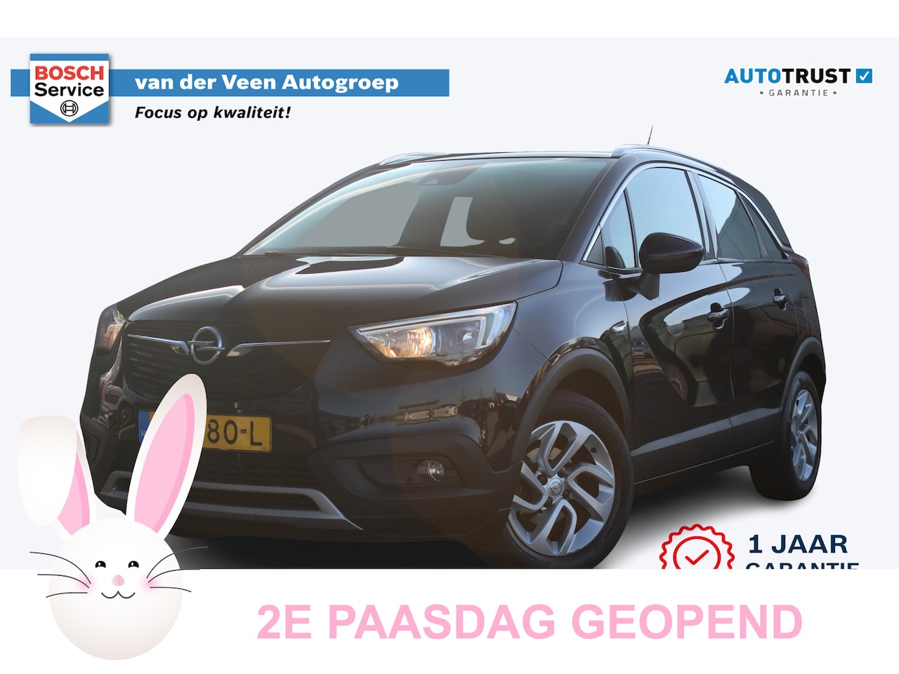 Opel Crossland X - 1.2 Innovation | Incl. 12 maanden garantie | Cruise control | Climate control | Lane assis - AutoWereld.nl