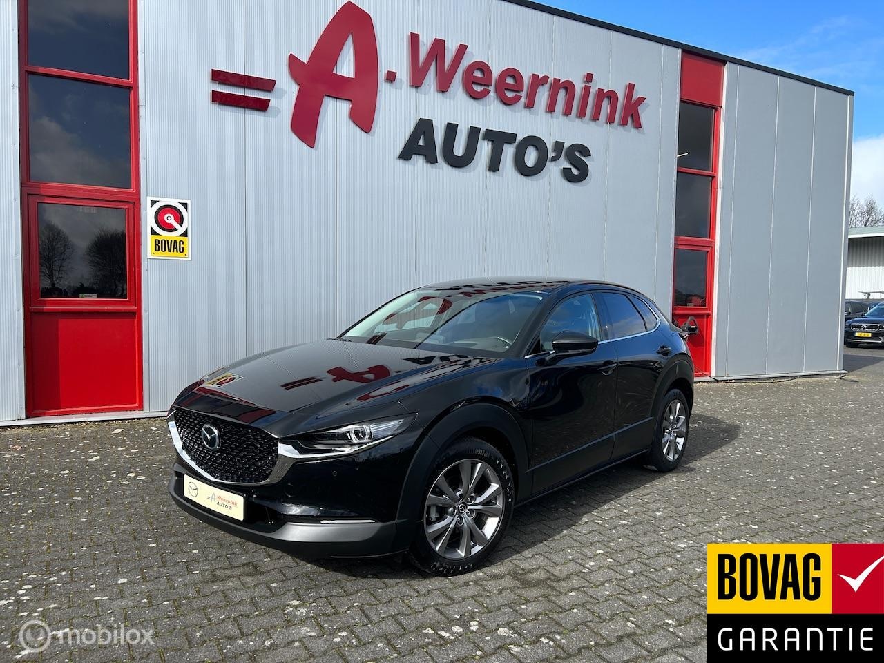 Mazda CX-30 - 2.0 e-SkyActiv-X M Hybrid Luxury Leder Bose Camera Trekhaak afneembaar - AutoWereld.nl