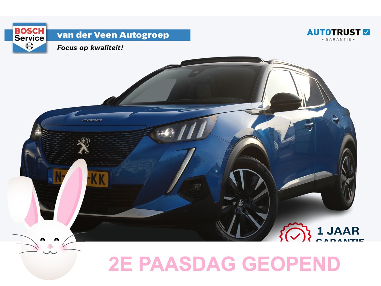 Peugeot e-2008 - EV GT Pack 50 kWh | Incl. 12 maanden garantie | Voorstoelen verwarmd | Cruise control | Pa - AutoWereld.nl