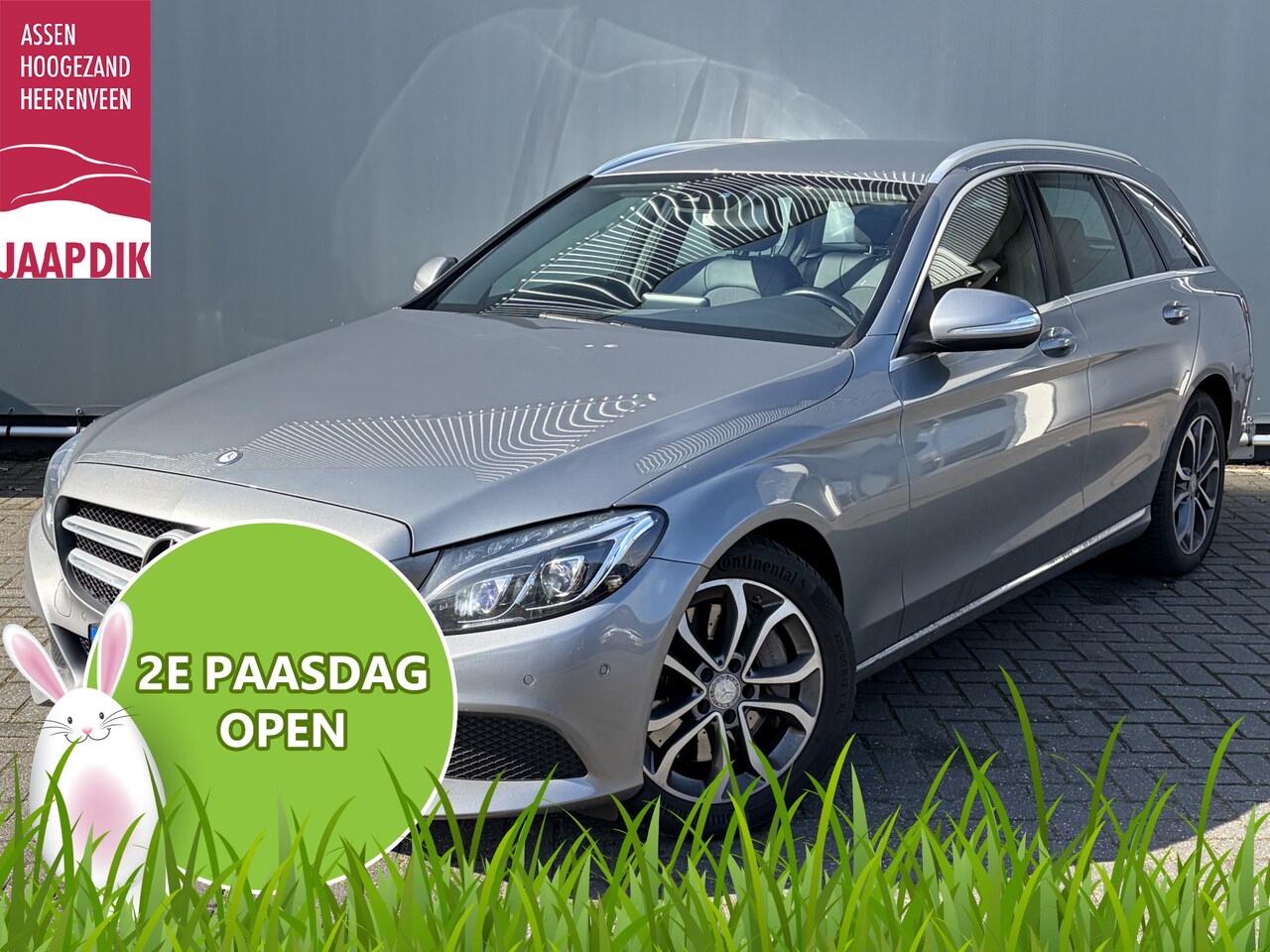 Mercedes-Benz C-klasse Estate - BJR 2015 350 e 211 PK Lease Edition HALF LEDER | CAMERA | FULL LED | STOEL VERWARMING | CR - AutoWereld.nl