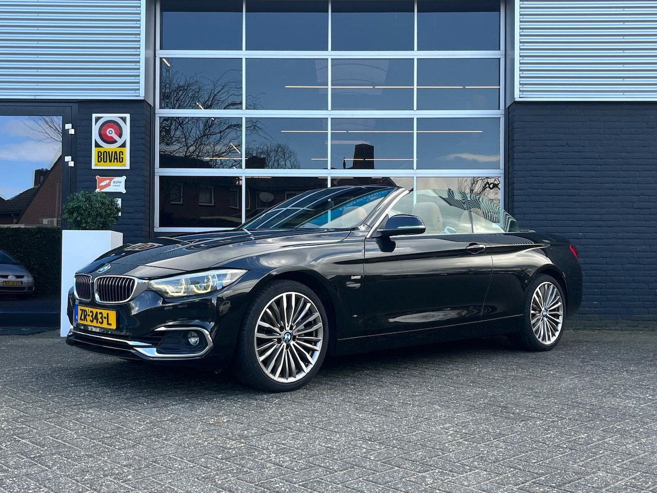 BMW 4-serie Cabrio - 440i xDrive High Executive 440i xDrive High Executive, Automaat, Cruise, Leder, Harman /Kardon, Memory - AutoWereld.nl