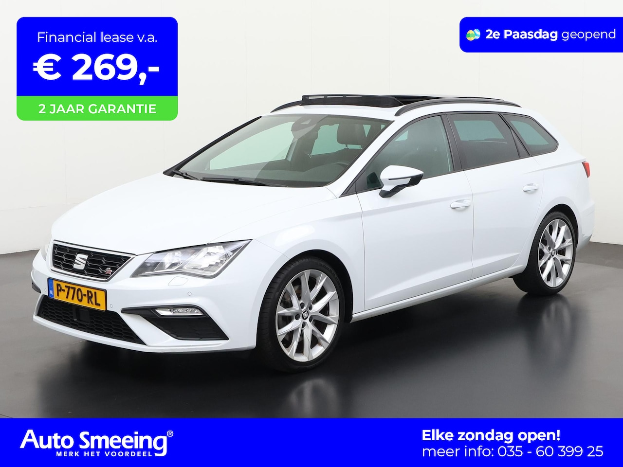 SEAT Leon ST - 1.5 TSI FR Ultimate Edition Black DSG | Schuifdak | Premium Audio | Alcantara | Digital Co - AutoWereld.nl