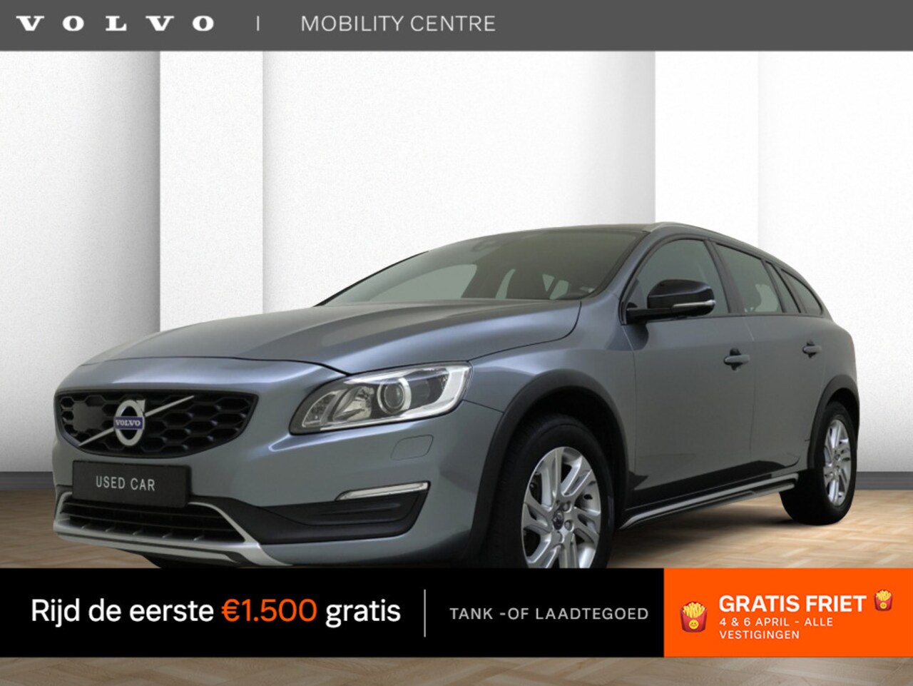 Volvo V60 Cross Country - T5 Polar+ | Trekhaak | Stoelverwarming | Achteruitrijcamera | - AutoWereld.nl