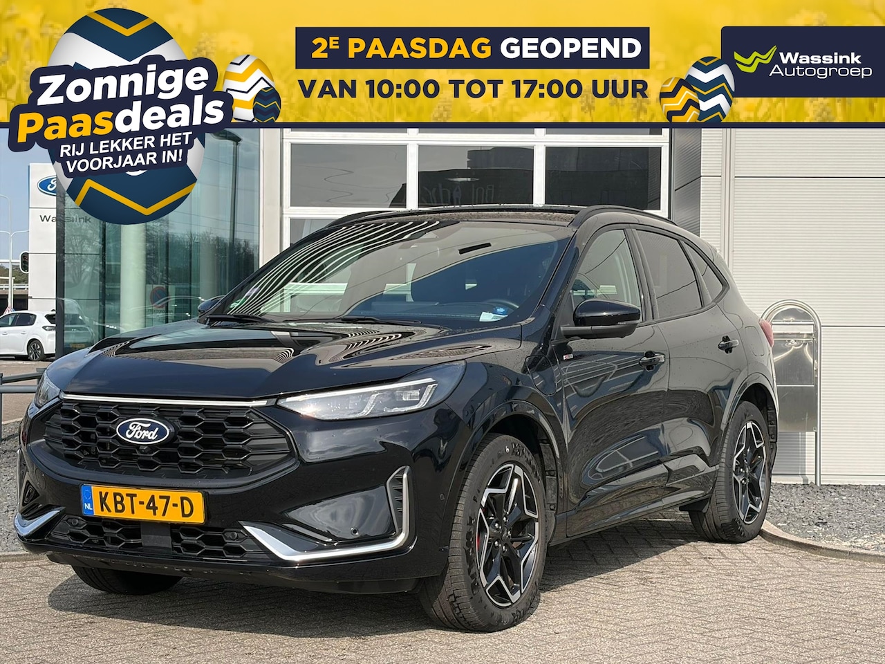 Ford Kuga - 2.5 PHEV 243pk e-CVT ST-Line X | Navigatie I Stoelverwarming I Stuurverwarming I Elektrisc - AutoWereld.nl