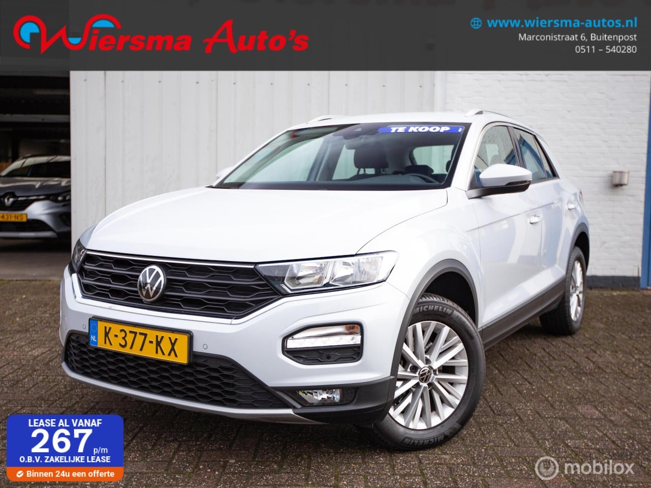 Volkswagen T-Roc - 1.5 TSI Style|Trekhaak|Camera|Carplay|Orig.NL - AutoWereld.nl
