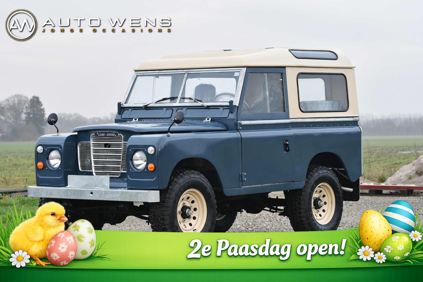 Land Rover 88 - Series III Diesel Santana | Hardtop | Compl. gerestaureerd | Oldtimer | BTW verrekenbaar! - AutoWereld.nl