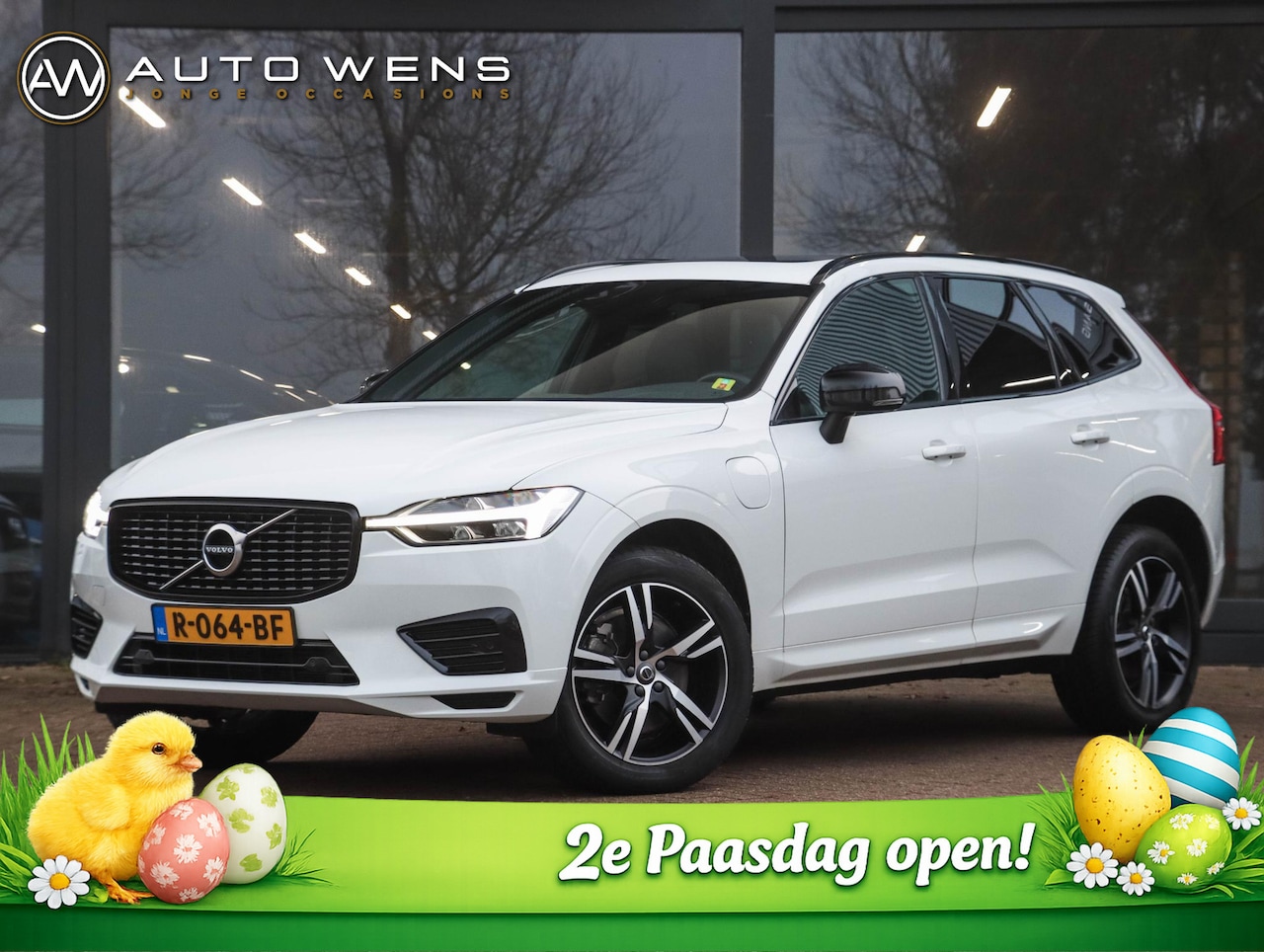 Volvo XC60 - T6 Recharge AWD R-Design Leder Pano BLIS Harman Kardon - AutoWereld.nl