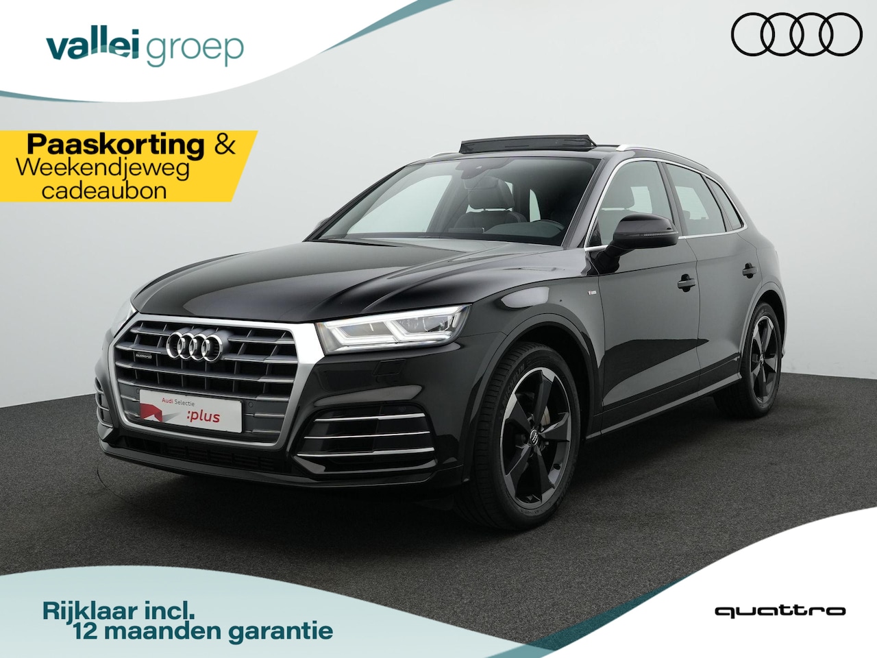 Audi Q5 - 2.0 TFSI 252 pk S-tronic Quattro Sport S-Line Edition | Panoramadak | Trekhaak | Luchtveri - AutoWereld.nl