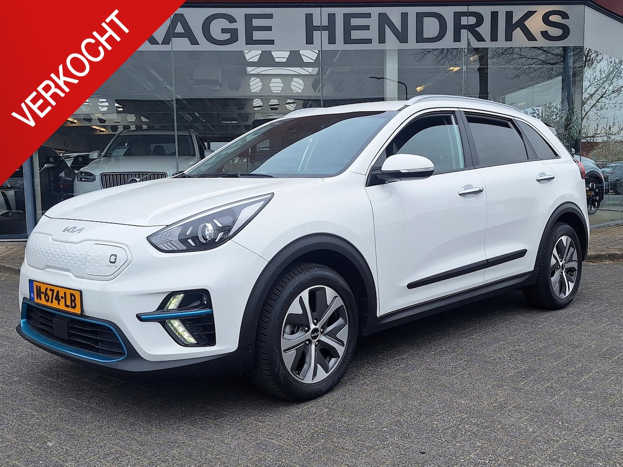 Kia e-Niro - Edition 64 kWh | SOH: nnb | Climate | Camera | Navi | Leder Stof | - AutoWereld.nl