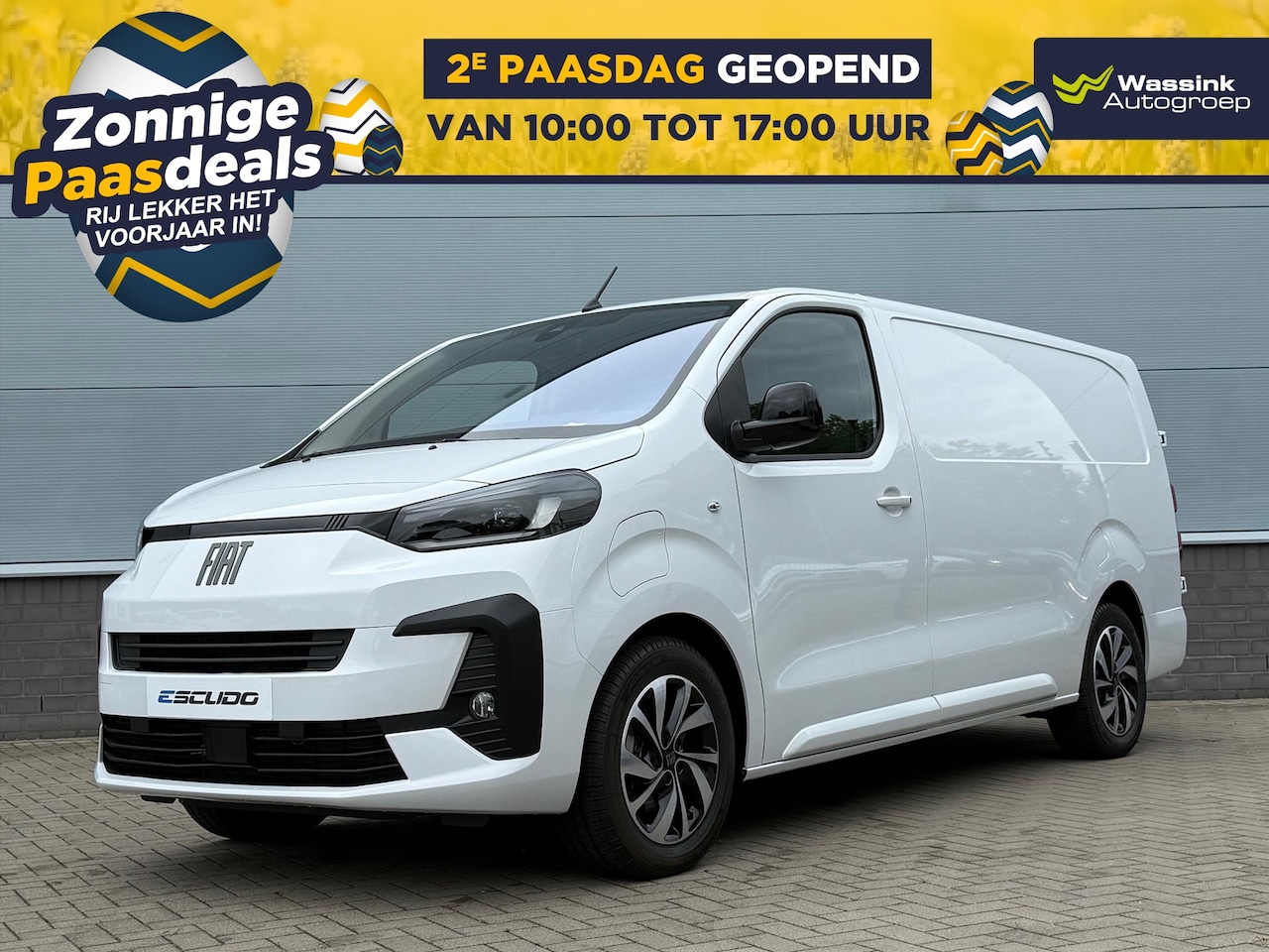 Fiat E-Scudo - GB EV 75kWh 136pk L3 | Apple Carplay/Android Auto | LED | Lichtmetalen velgen | Direct lev - AutoWereld.nl