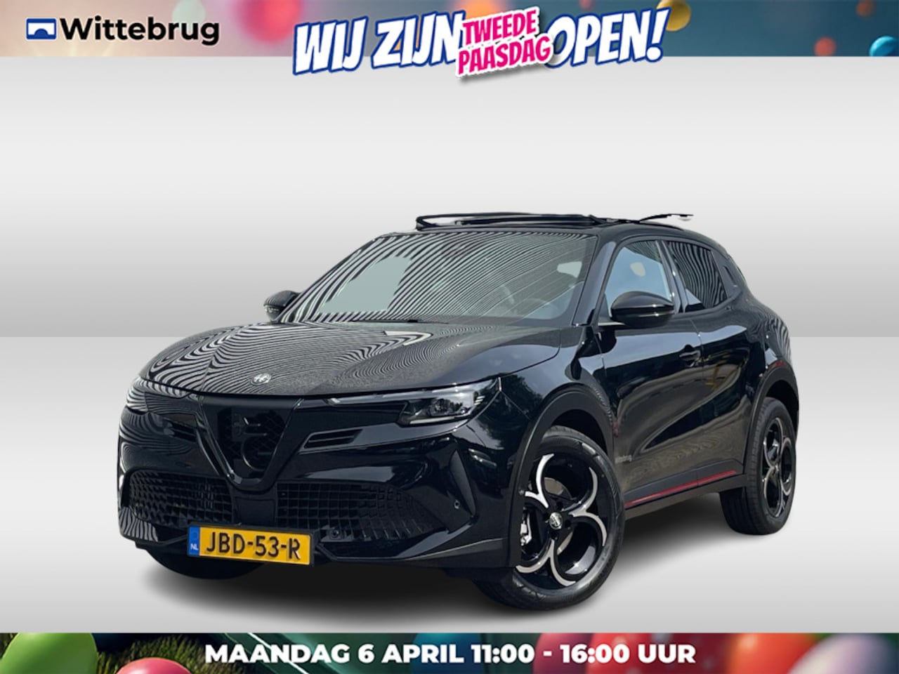 Alfa Romeo Junior - 1.2 Turbo Hybrid Ibrida Q4 Sportpack | Techno Pakket | Schuif/kanteldak - AutoWereld.nl
