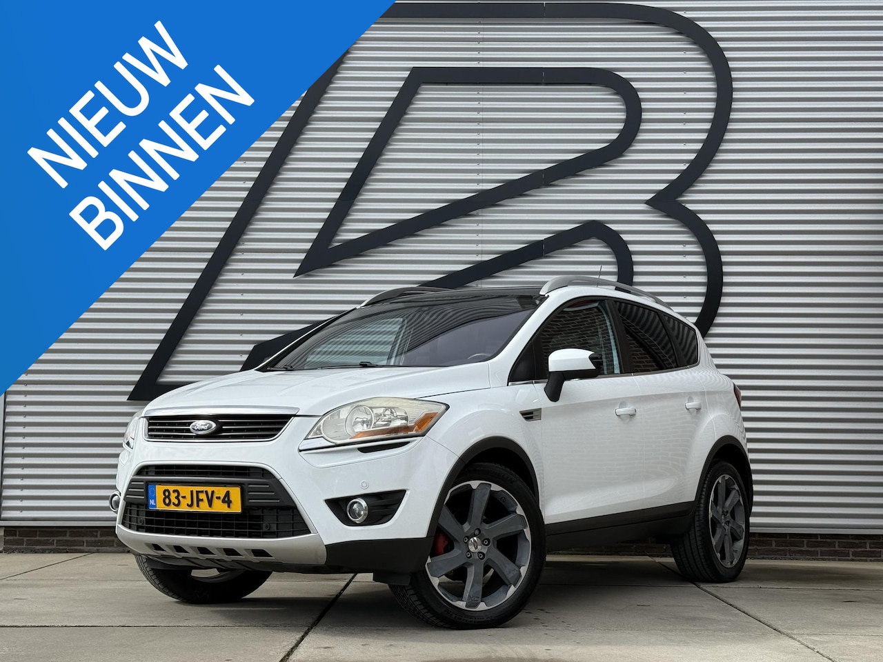 Ford Kuga - 2.5 20V Titanium Navi|Pano|Camera|Clima|Cruise|PDC|Automaat|Leder|Stoelverwarming|Goed Ond - AutoWereld.nl