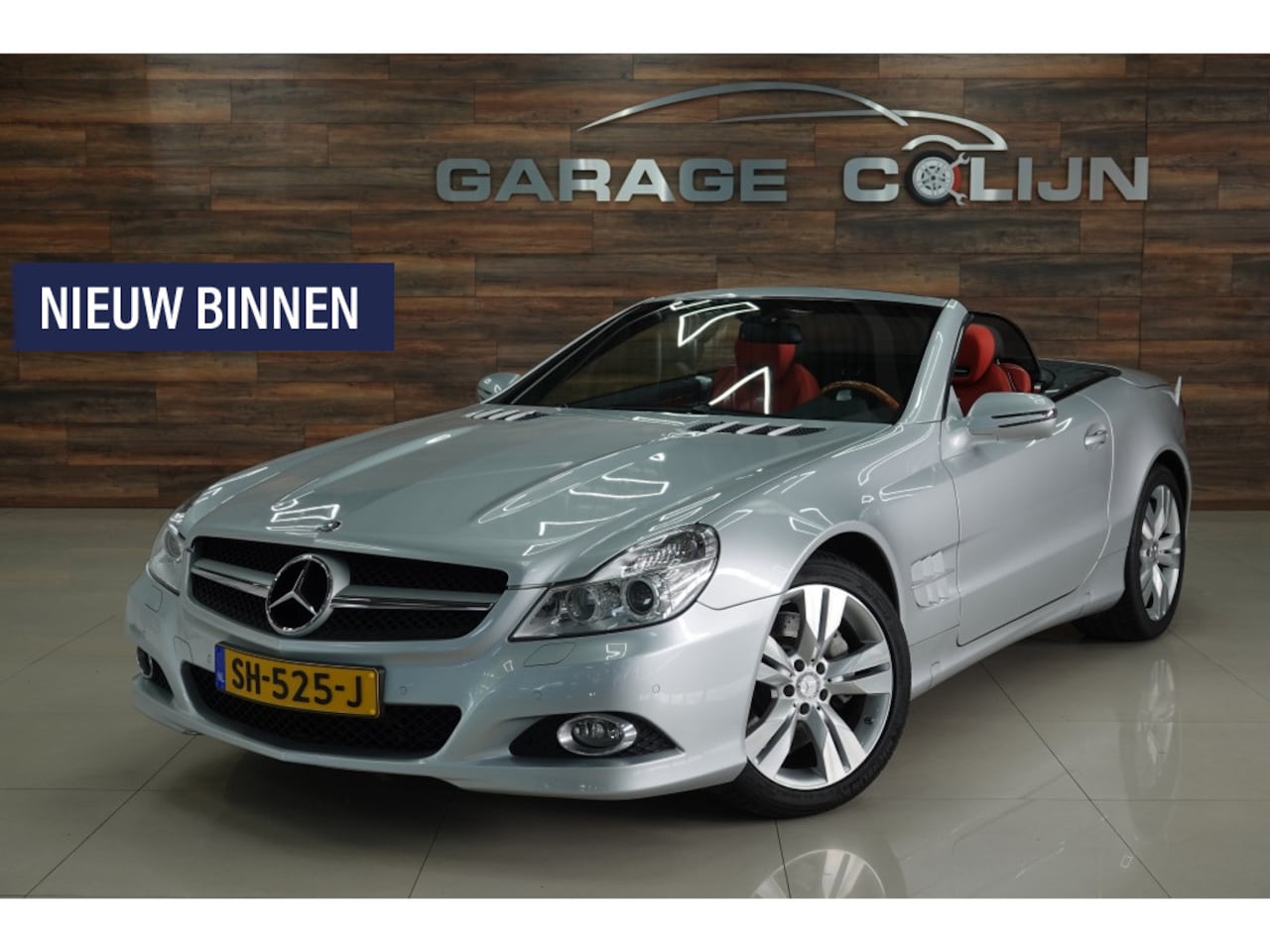 Mercedes-Benz SL-klasse Cabrio - 500 | MASSAGE STOELEN | DESIGNO | CRUISE | PDC | - AutoWereld.nl